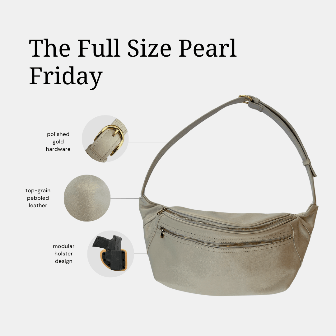 The Full Size Friday | Luxury Leather Crossbody Bag by Zendira