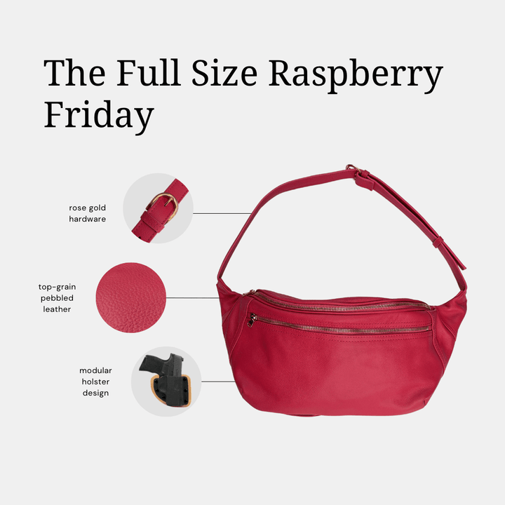 The Full Size Friday Concealed Carry Belt Bag