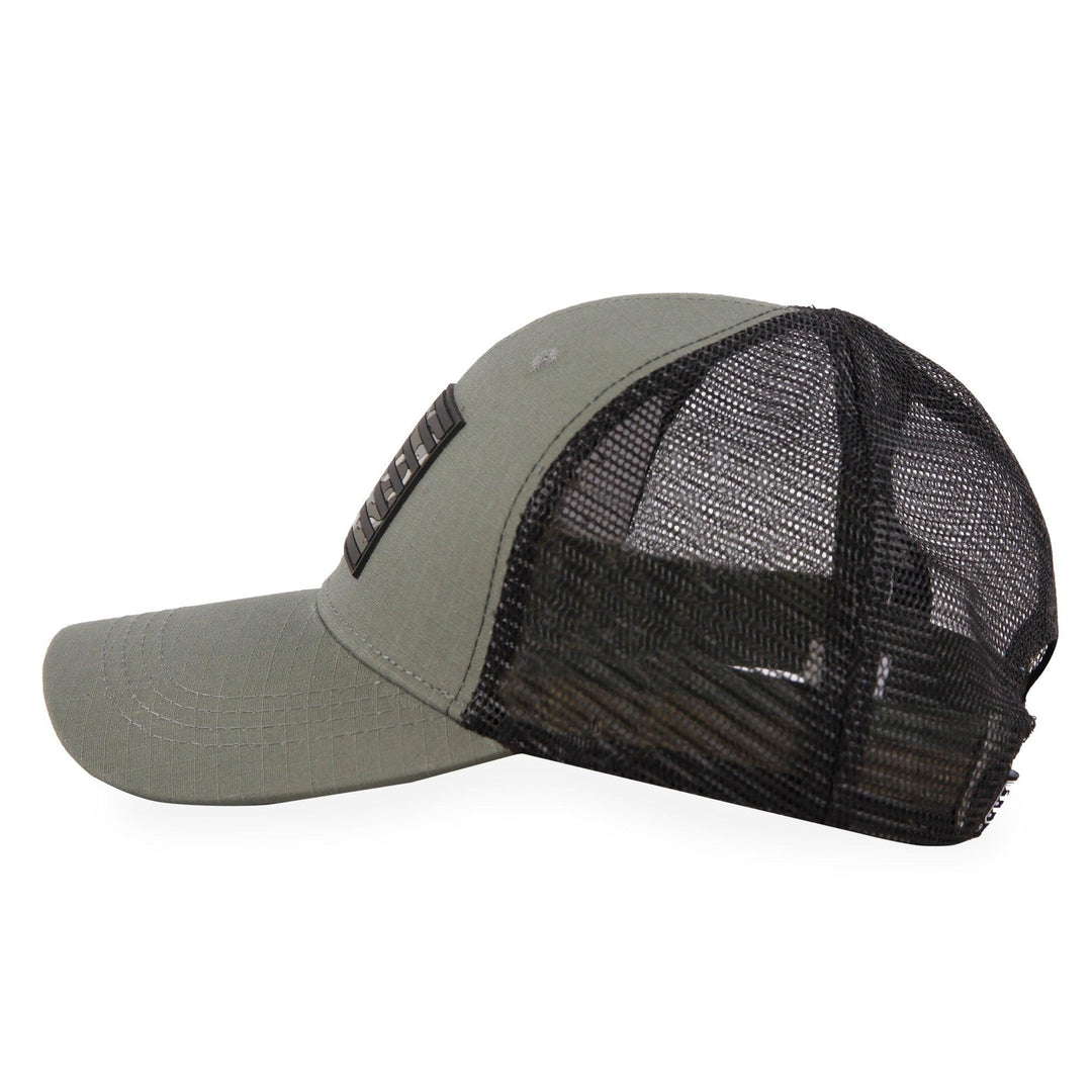 American Flag-Camo PVC Trucker Mesh Hat