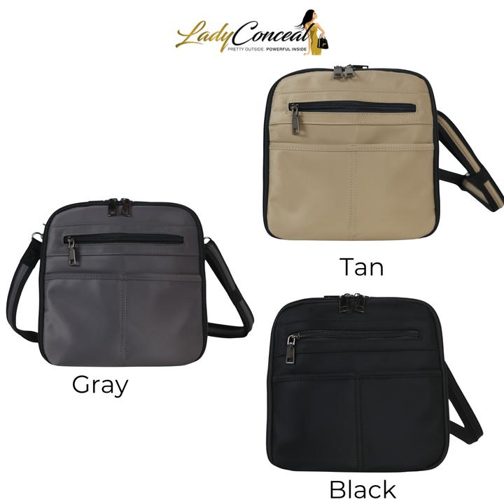 Concealed Carry Nylon Kayden Deluxe Crossbody by DS Conceal
