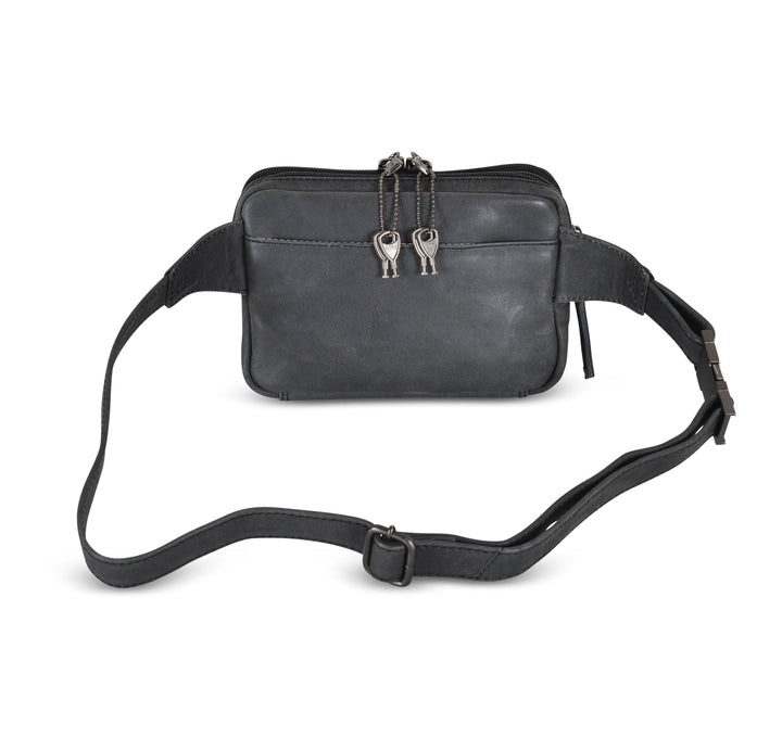 Concealed Carry Kailey Leather Fanny Pack/Sling by Lady Conceal