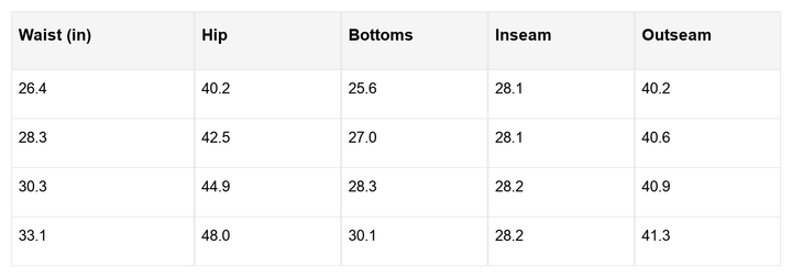 Nova Pattern Casual 2pcs Pants