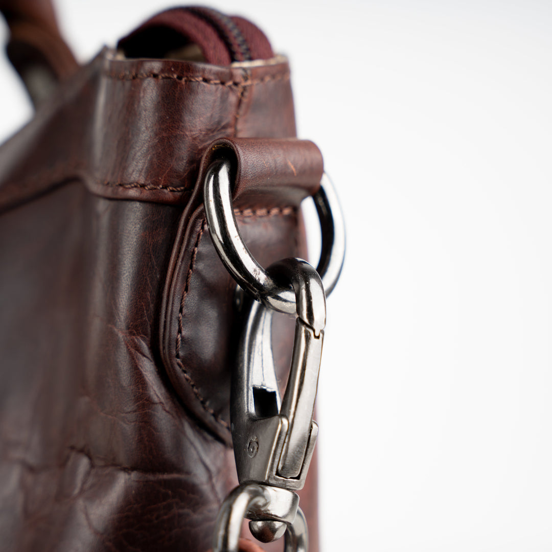 Concealed Carry Sadie Leather Satchel by Lady Conceal