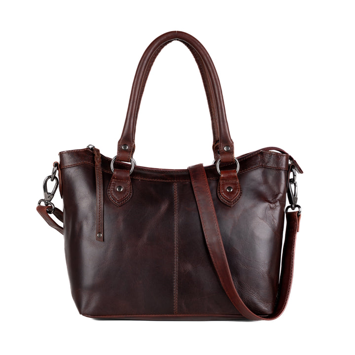 Concealed Carry Sadie Leather Satchel by Lady Conceal