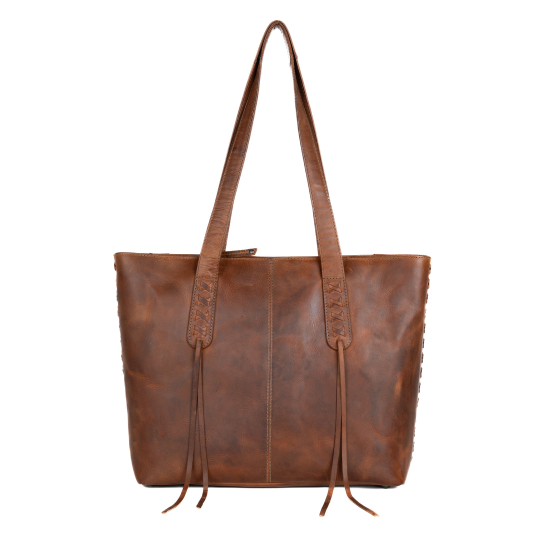 Concealed Carry Norah Leather Tote by Lady Conceal