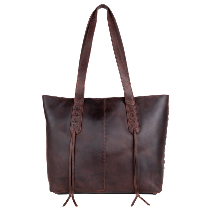 Concealed Carry Norah Leather Tote by Lady Conceal
