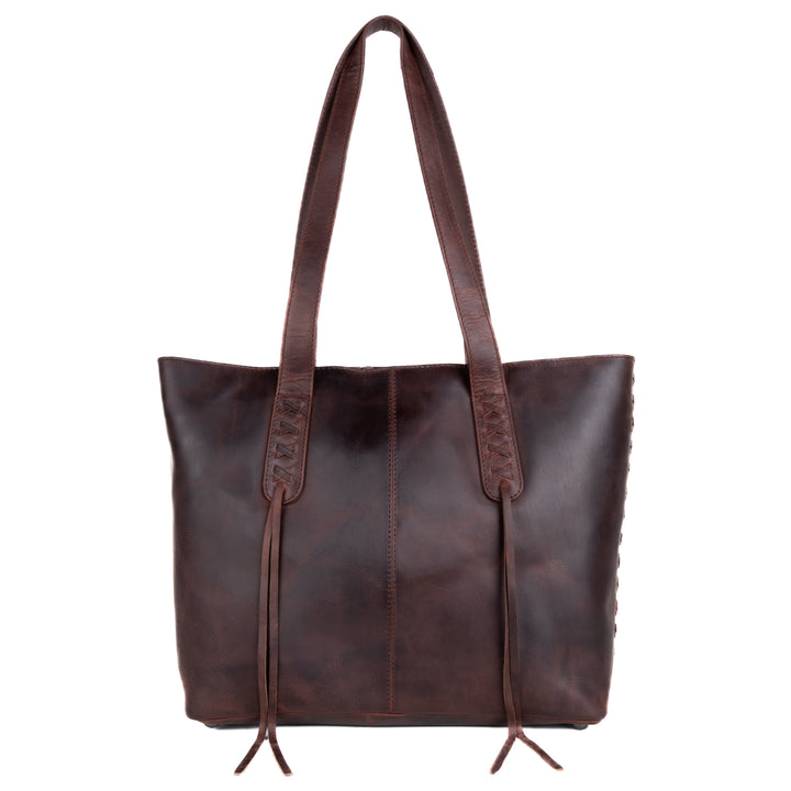 Concealed Carry Norah Leather Tote by Lady Conceal