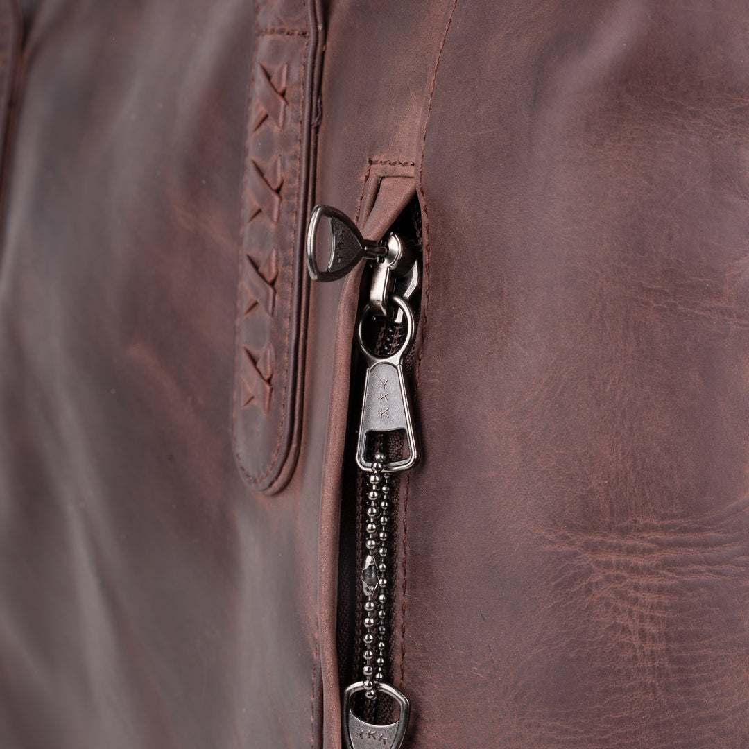 Concealed Carry Norah Leather Tote by Lady Conceal