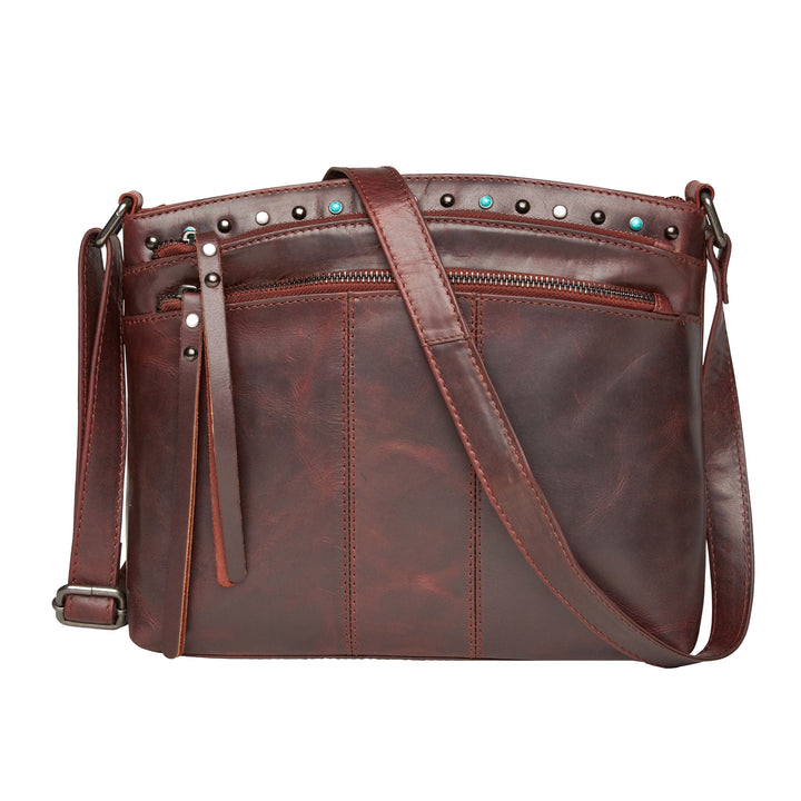Concealed Carry Brynn Leather Crossbody by Lady Conceal