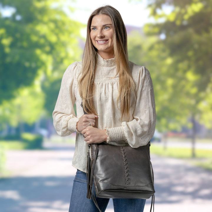 Concealed Carry Purse Blake Leather Crossbody by Lady Conceal