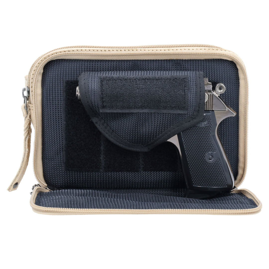 Concealed Carry Kailey Leather Fanny Pack/Sling by Lady Conceal