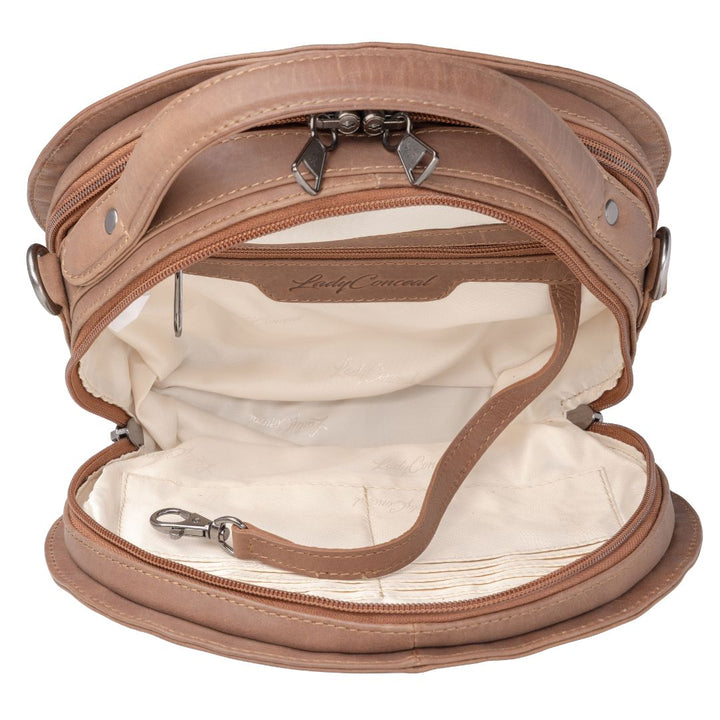 Concealed Carry Oaklee Crossbody Organizer by Lady Conceal