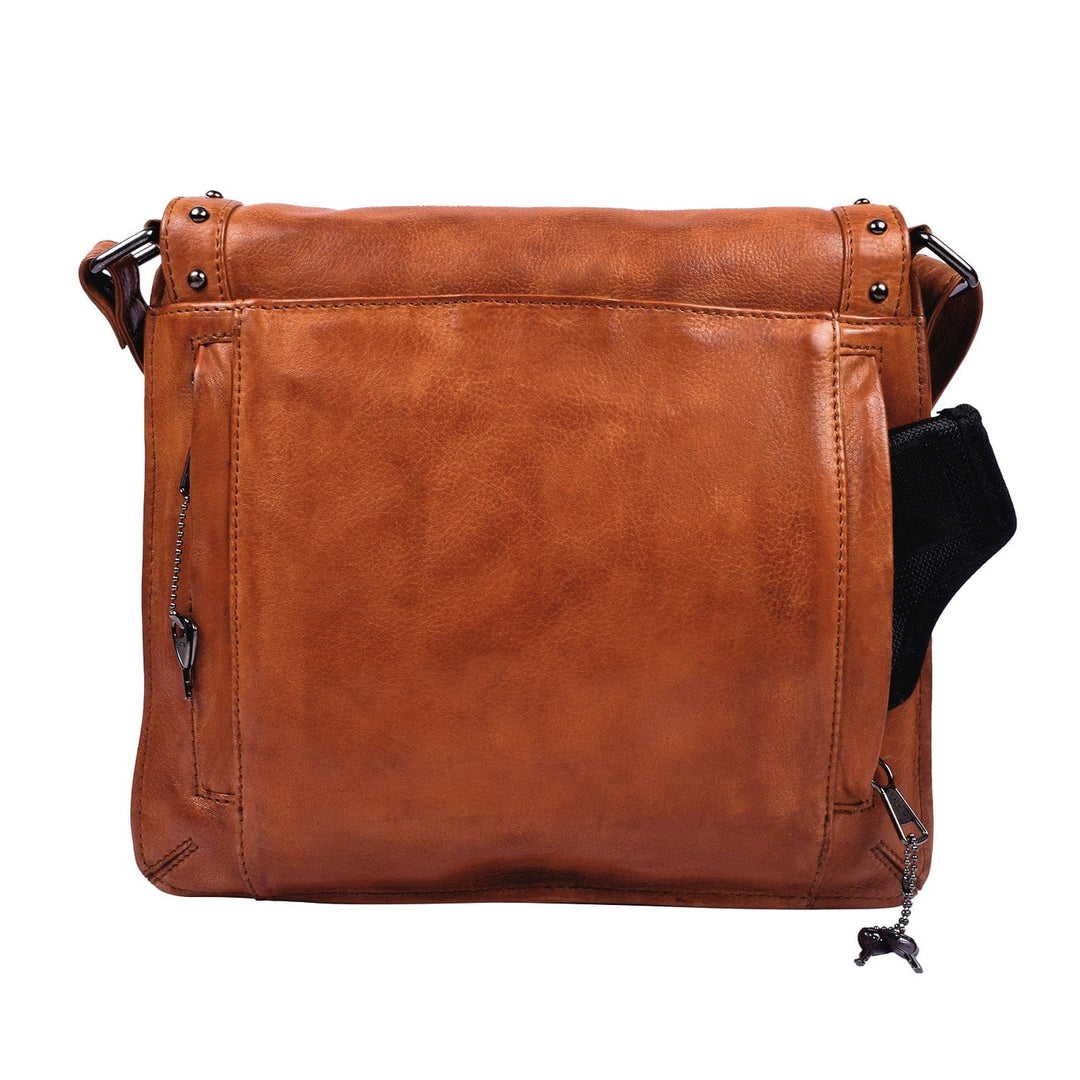 Concealed Carry Monroe Leather Crossbody by Lady Conceal