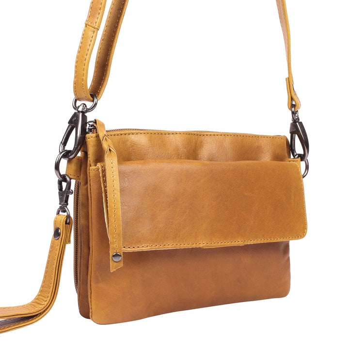 Premium Leather Concealed Carry Natasha Crossbody Bag – Stylish Everyday Carry by Lady Conceal