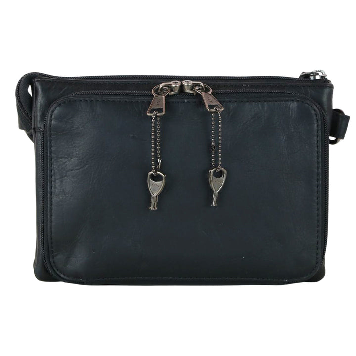 Premium Leather Concealed Carry Natasha Crossbody Bag – Stylish Everyday Carry by Lady Conceal