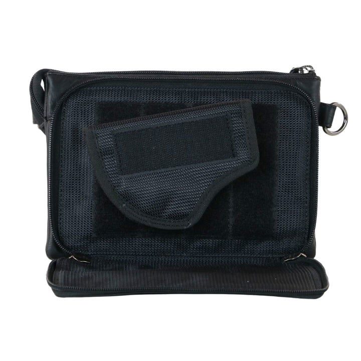 Concealed Carry Natasha Leather Crossbody by Lady Conceal