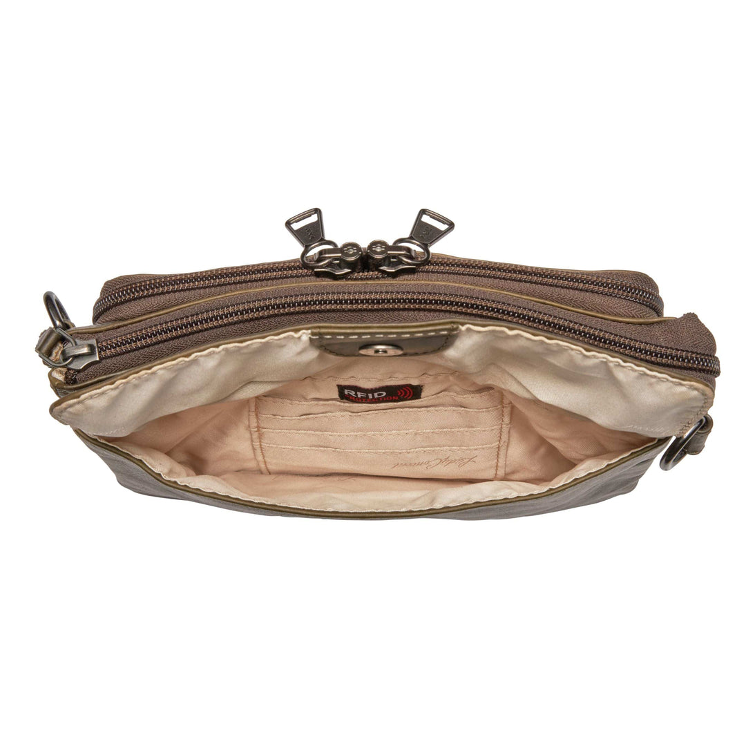 Premium Leather Concealed Carry Natasha Crossbody Bag – Stylish Everyday Carry by Lady Conceal