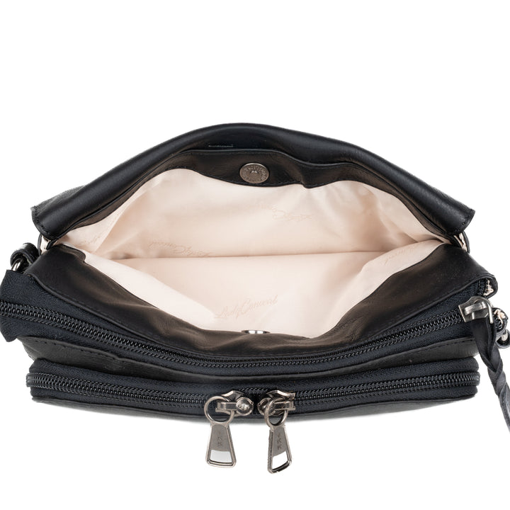 Concealed Carry Natasha Leather Crossbody by Lady Conceal