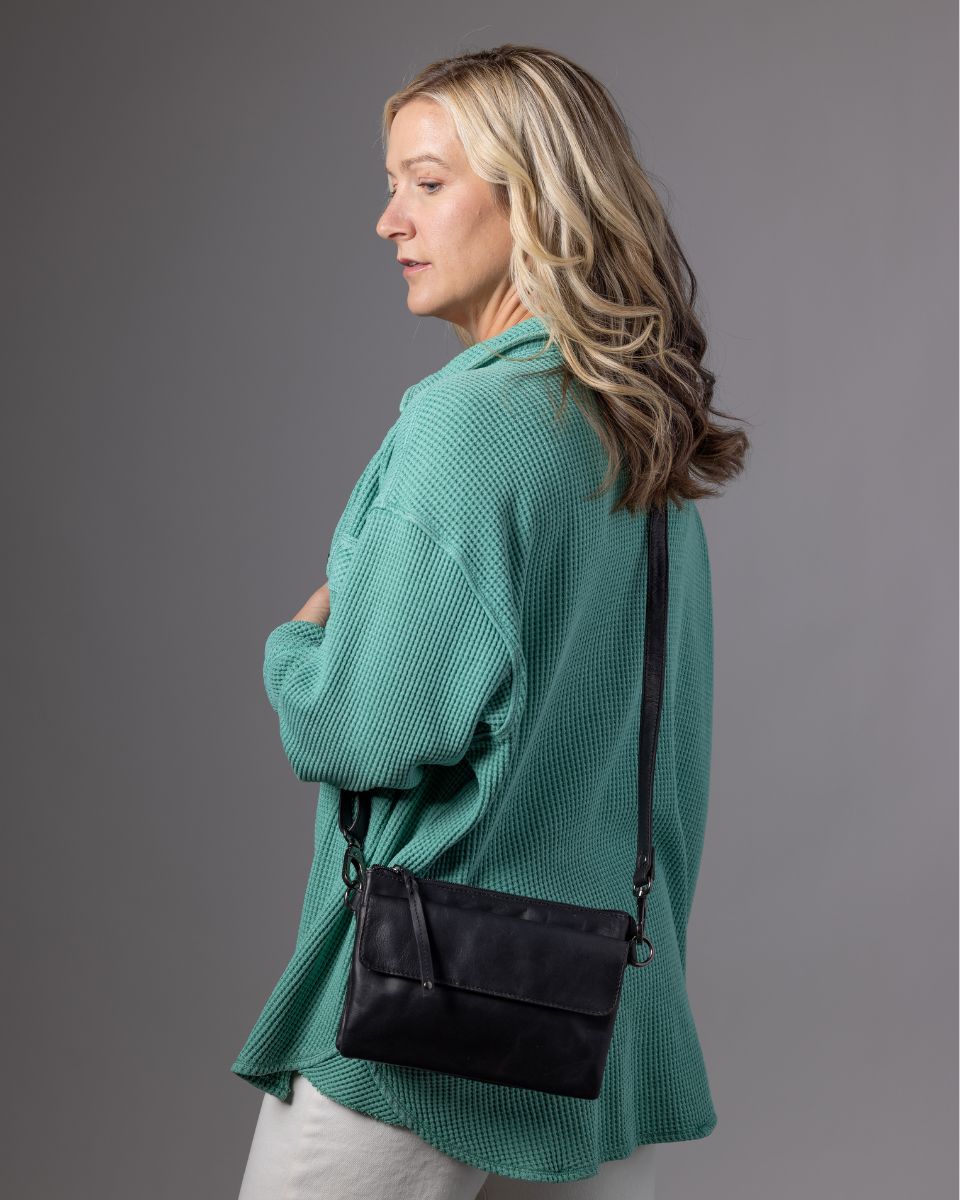 Premium Leather Concealed Carry Natasha Crossbody Bag – Stylish Everyday Carry by Lady Conceal