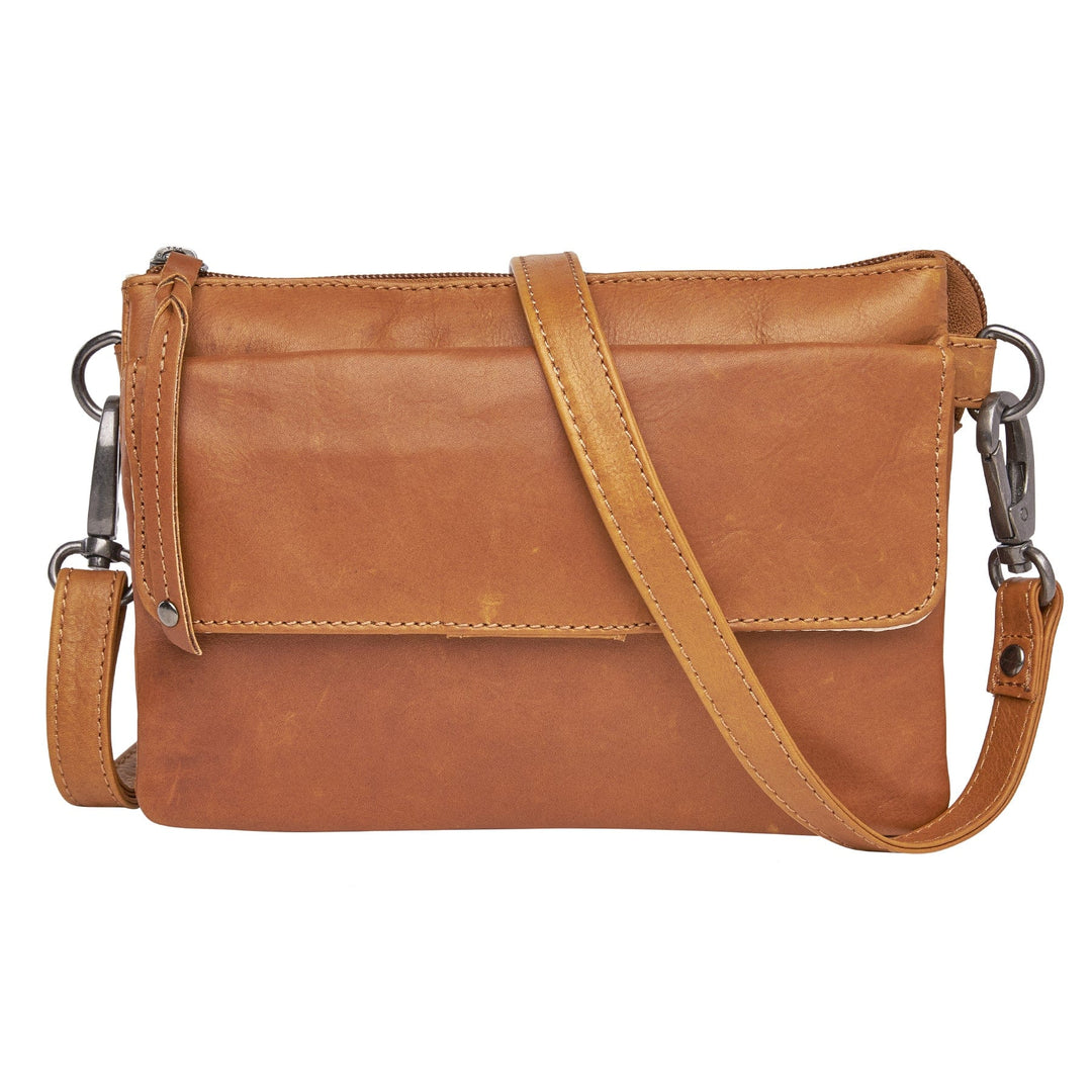 Concealed Carry Natasha Leather Crossbody by Lady Conceal