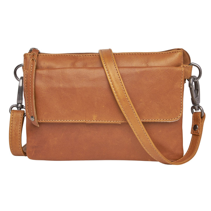 Concealed Carry Natasha Leather Crossbody by Lady Conceal