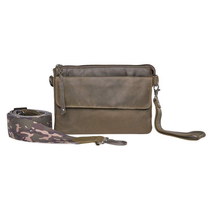 Concealed Carry Natasha Leather Crossbody by Lady Conceal