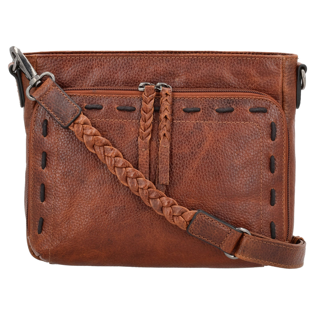 Concealed Carry Zoe Leather Crossbody by Lady Conceal