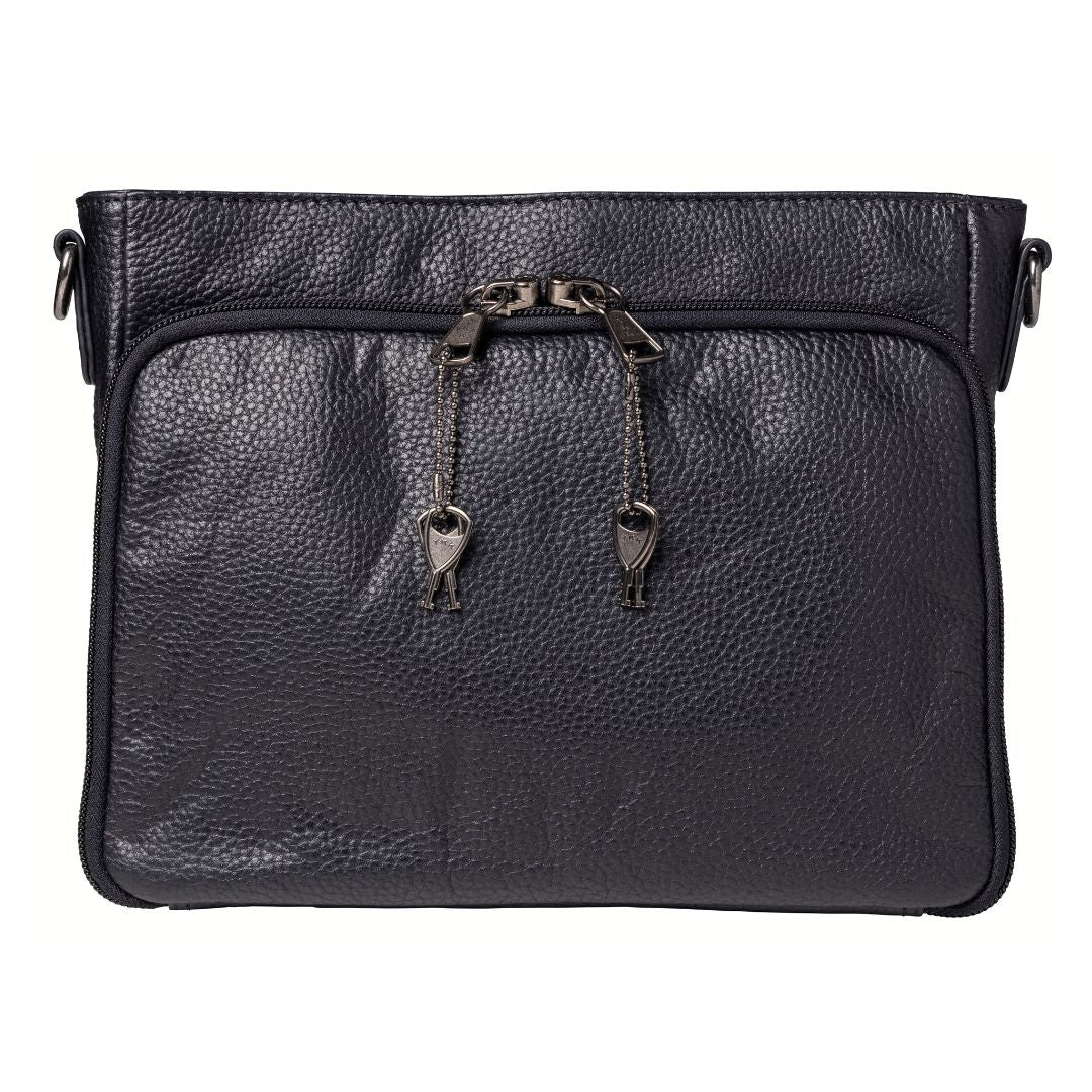 Concealed Carry Zoe Leather Crossbody by Lady Conceal