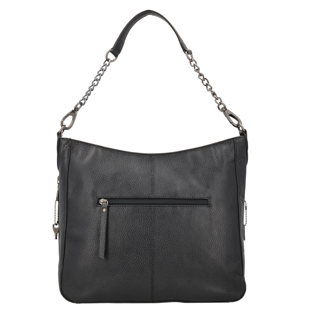 Concealed Carry Ava Leather Hobo by Lady Conceal