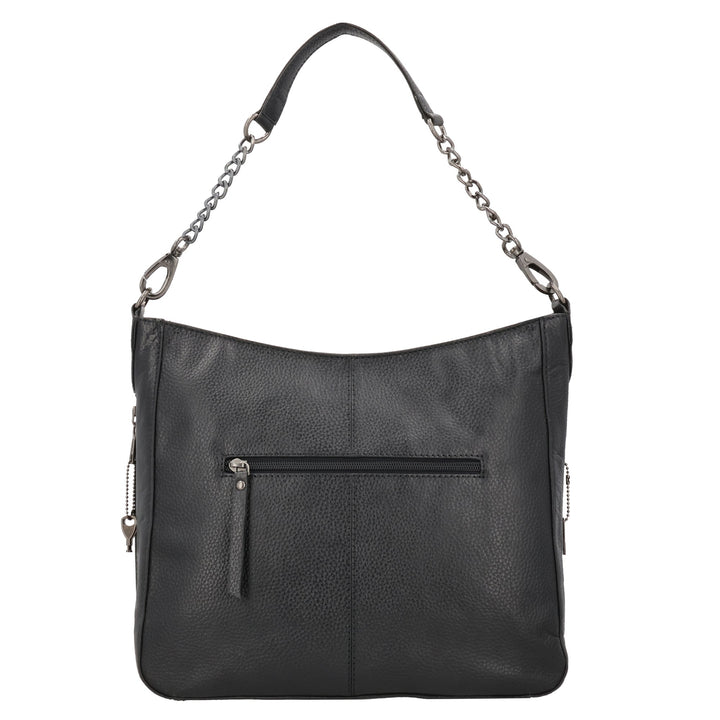 Concealed Carry Ava Leather Hobo by Lady Conceal