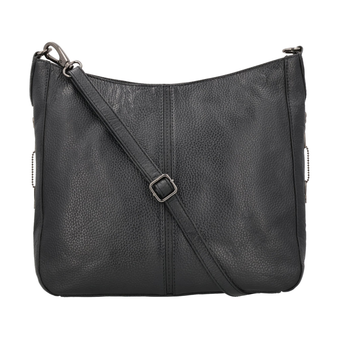 Concealed Carry Ava Leather Hobo by Lady Conceal