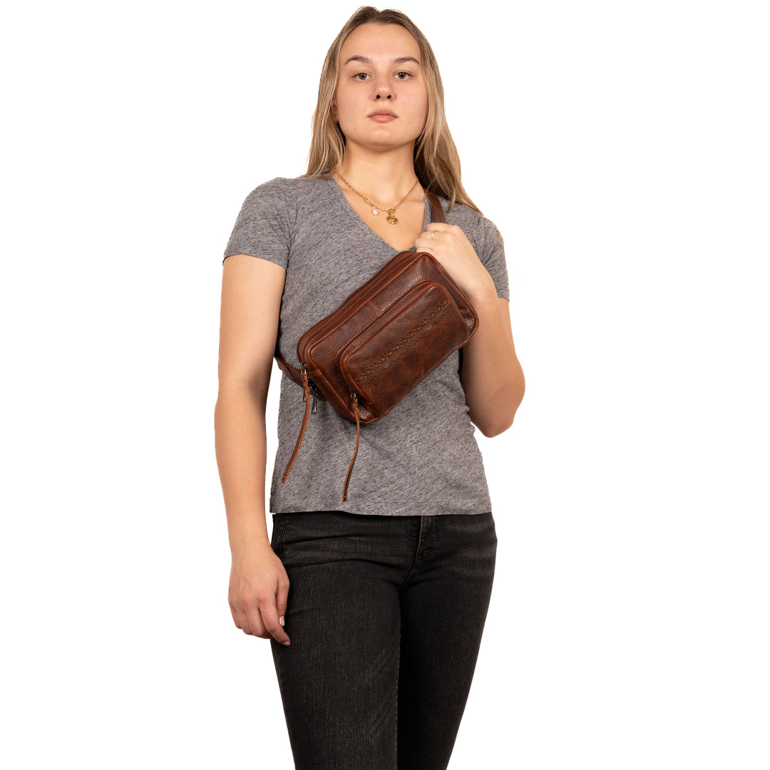 Concealed Carry Laney Buffalo Belt Bag by Lady Conceal