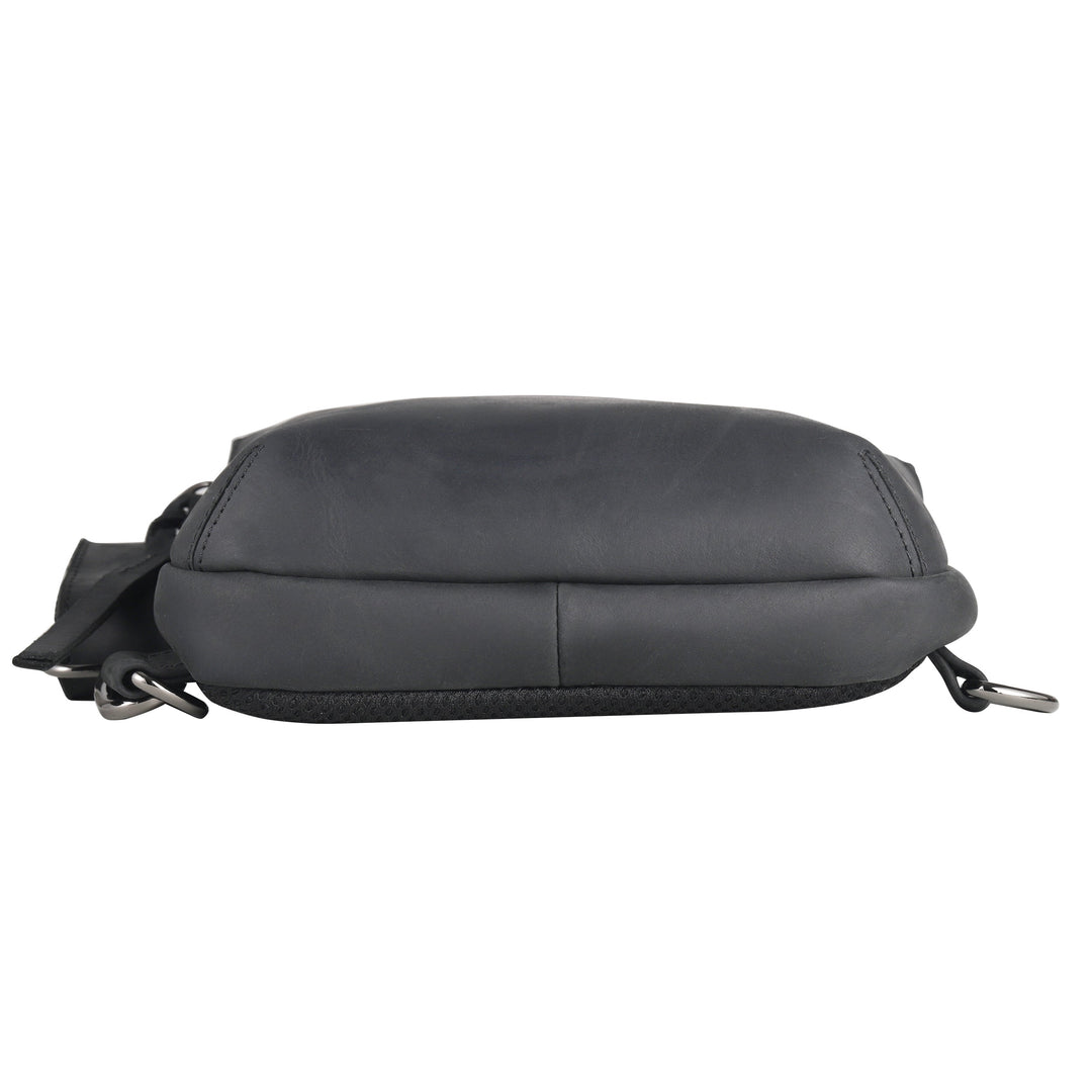 Concealed Carry Unisex Dakota Leather Sling by Lady Conceal - Large and Regular Size