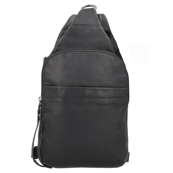 Concealed Carry Unisex Dakota Leather Sling by Lady Conceal - Large and Regular Size