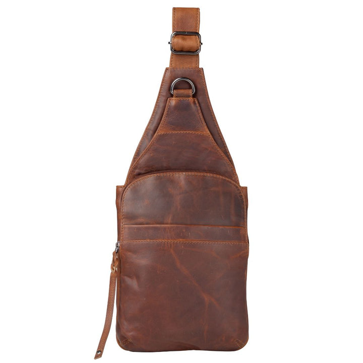Concealed Carry Unisex Dakota Leather Sling by Lady Conceal