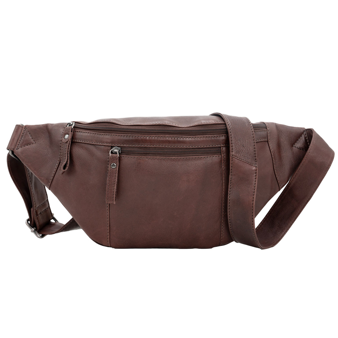Concealed Carry Charlie Magnetic Leather Sling by Lady Conceal