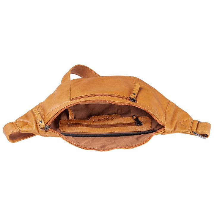 Concealed Carry Charlie Magnetic Leather Sling by Lady Conceal