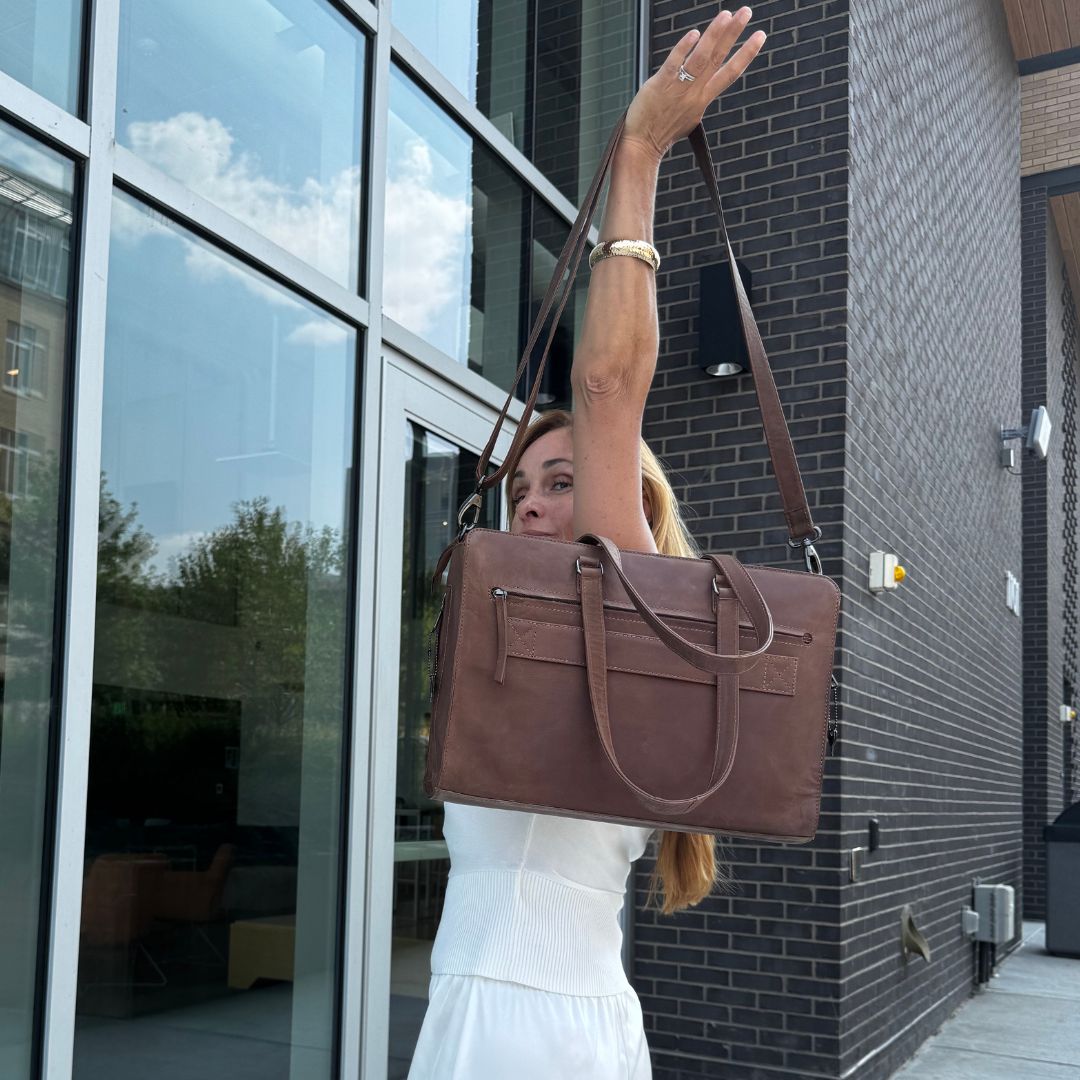 Concealed Carry Willow Computer Satchel by Lady Conceal