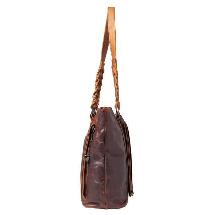 Concealed Carry Bella Leather Tote by Lady Conceal
