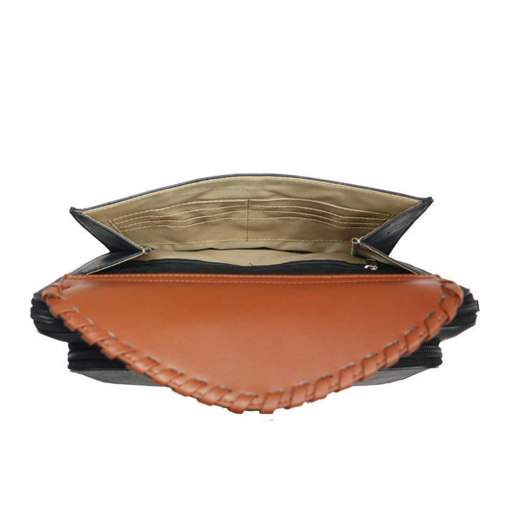 Concealed Carry Evelyn Leather Crossbody by Lady Conceal