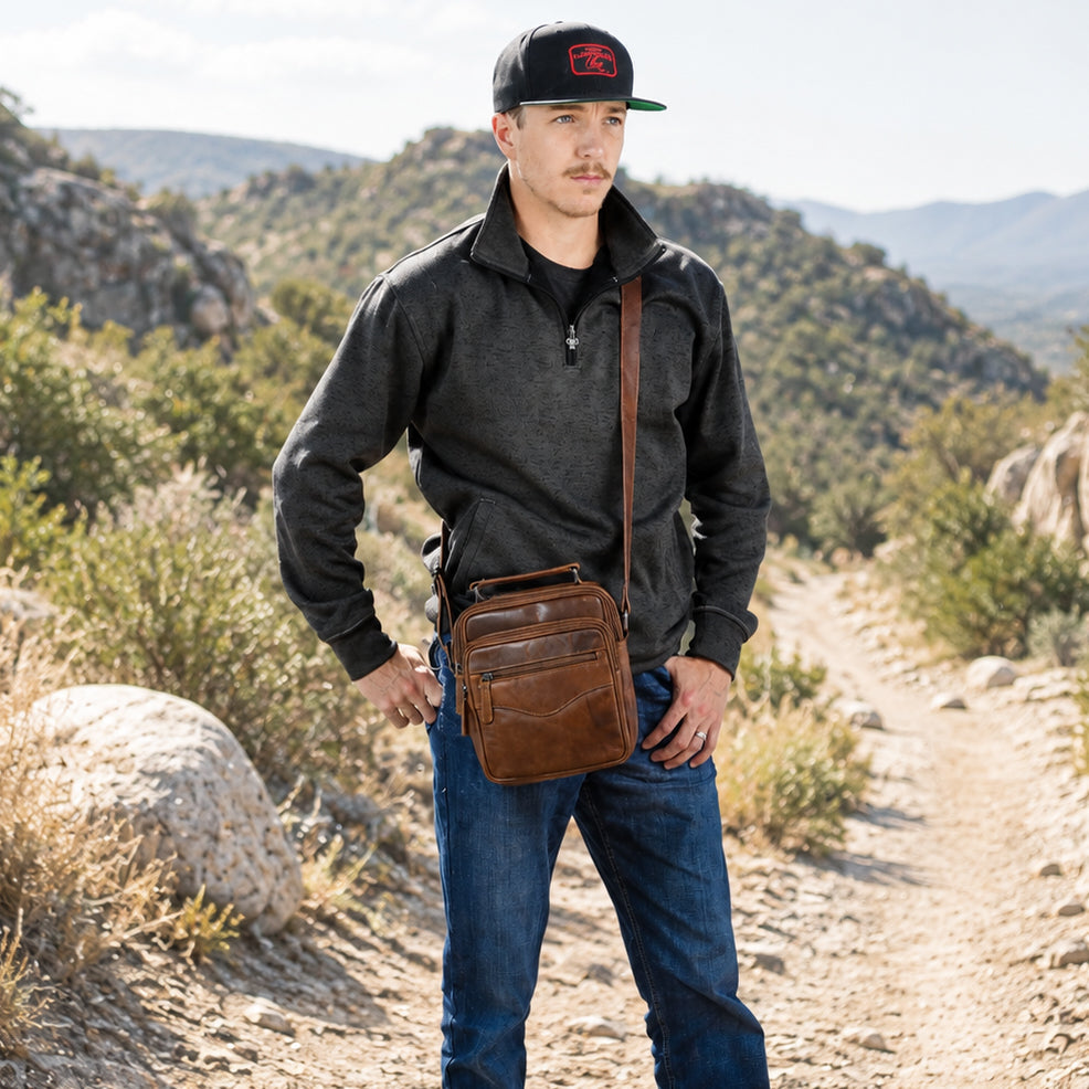 Concealed Carry Logan Unisex Crossbody Bag