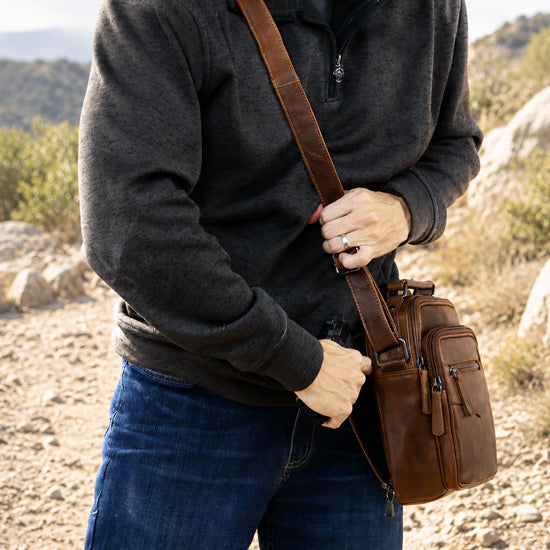 Concealed Carry Logan Unisex Crossbody Bag