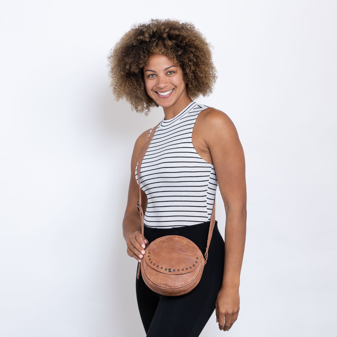 Women's Concealed Carry Mia Crossbody Purse — Everyday CCW Handbag with Locking Zipper, Universal Holster, and Ambidextrous Access