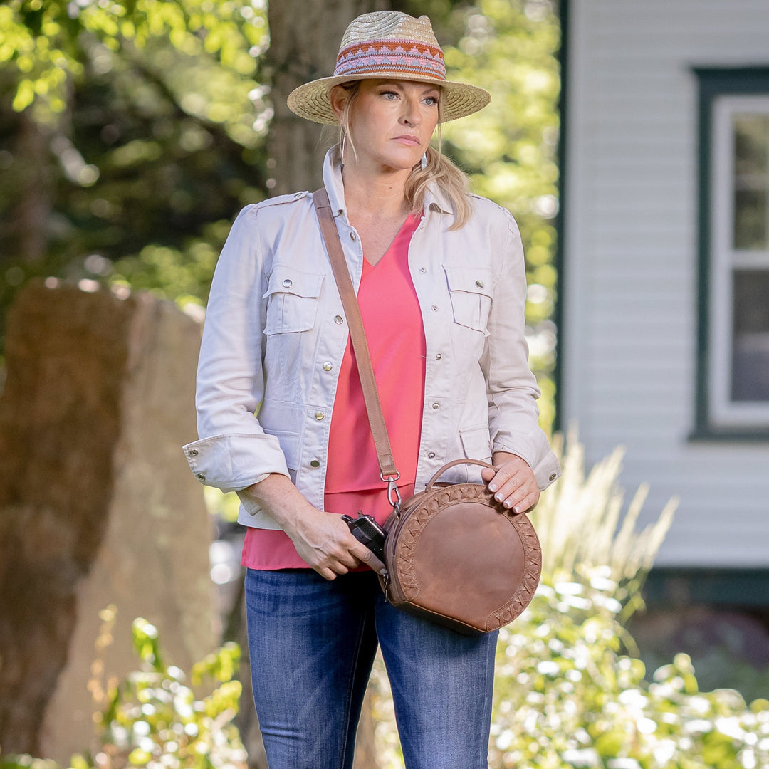 Concealed Carry Oaklee Crossbody Organizer by Lady Conceal