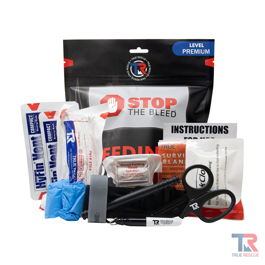 STOP THE BLEED Bleeding Control Kit - Mylar