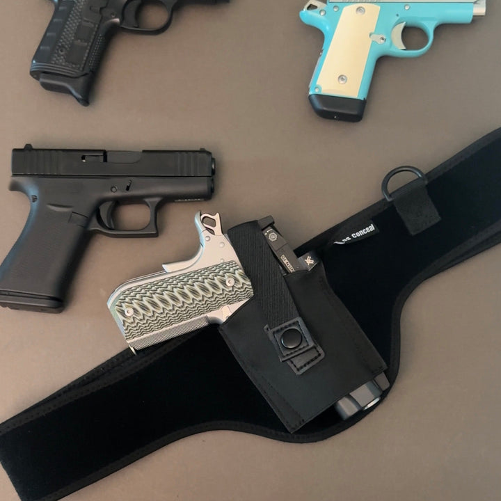 Simple Belly Band Holster for Concealed Carry — Lightweight, Breathable CCW Band for Women and Men