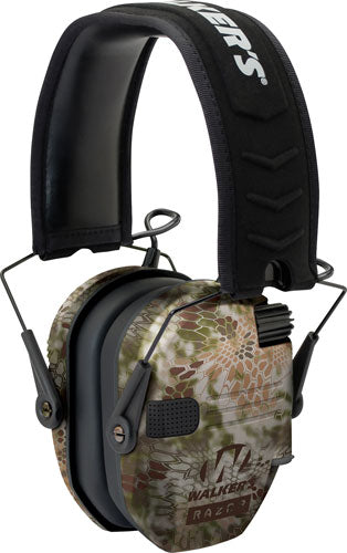 Walkers Muff Electronic Razor - Slim Tactical 23db Kryptek