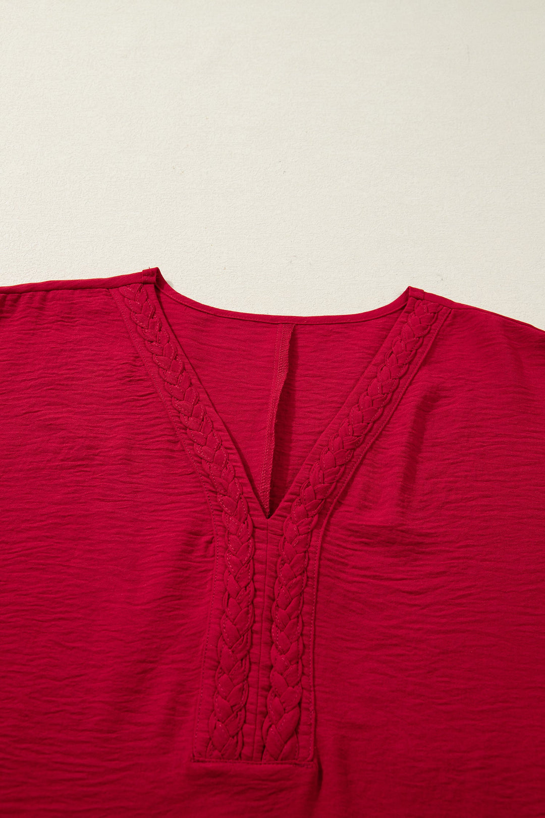 Willow Trim Half Sleeve Blouse