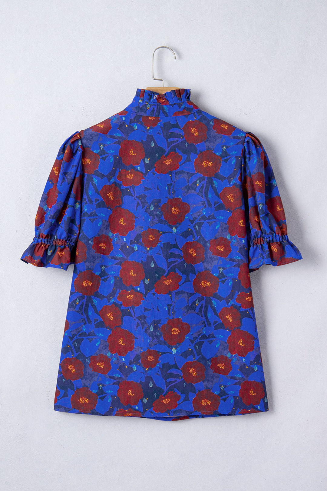 Maeve Sleeve Frilled Floral Blouse