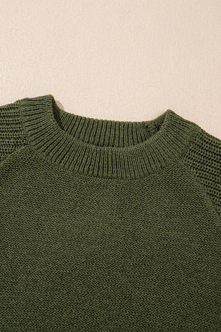 Maren Raglan Sleeve Pullover Sweater